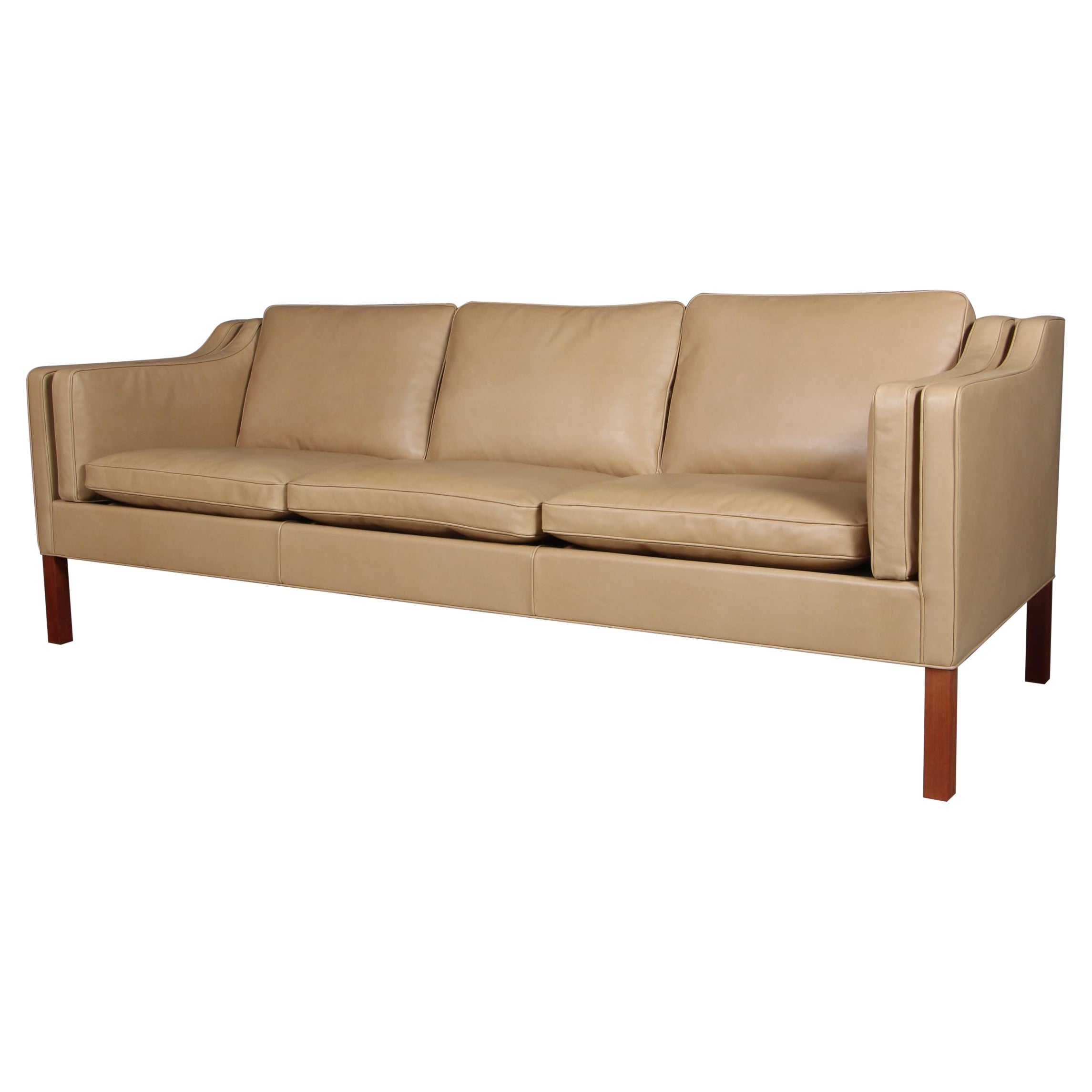 Børge Mogensen Three-Seat Sofa, Model 2213