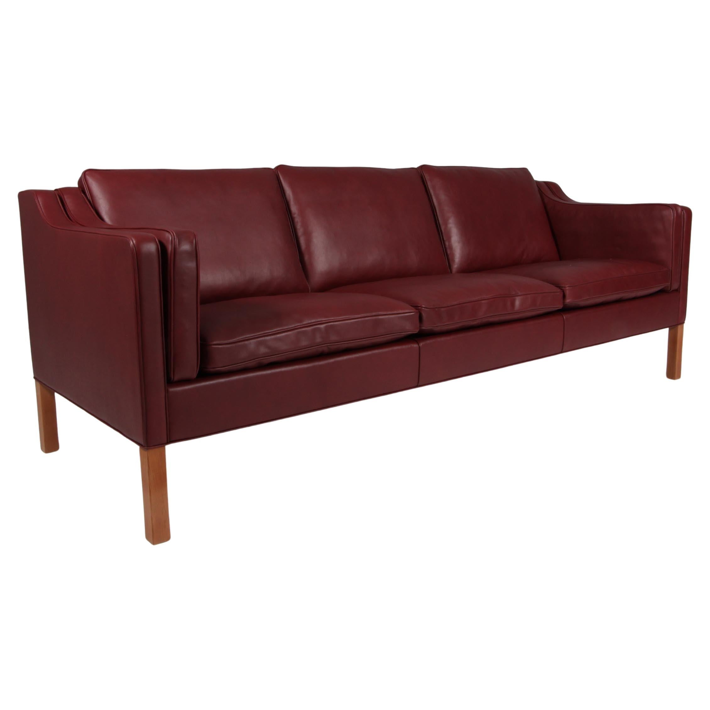 Børge Mogensen Dreisitziges Sofa, Modell 2213 im Angebot