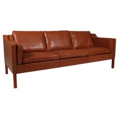 Børge Mogensen Three-Seat Sofa, Model 2213