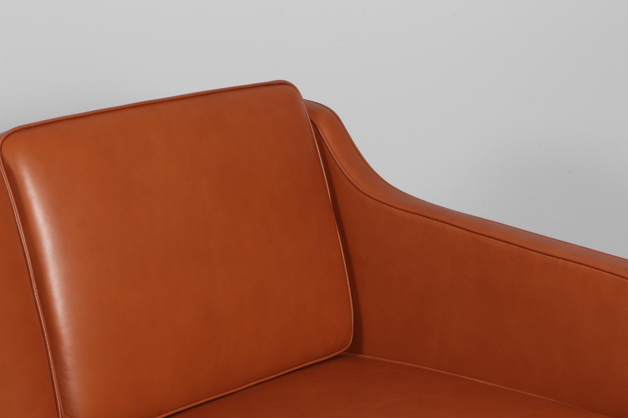Danish Børge Mogensen Three-Seat Sofa, Model 2323, New Upholstered For Sale