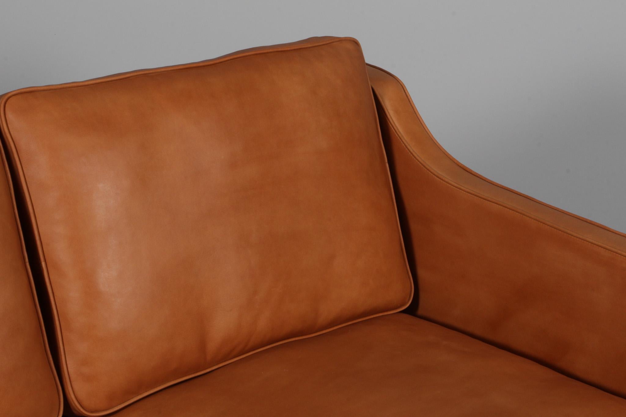Danish Børge Mogensen Three-Seat Sofa, Model 2323, New Upholstered For Sale