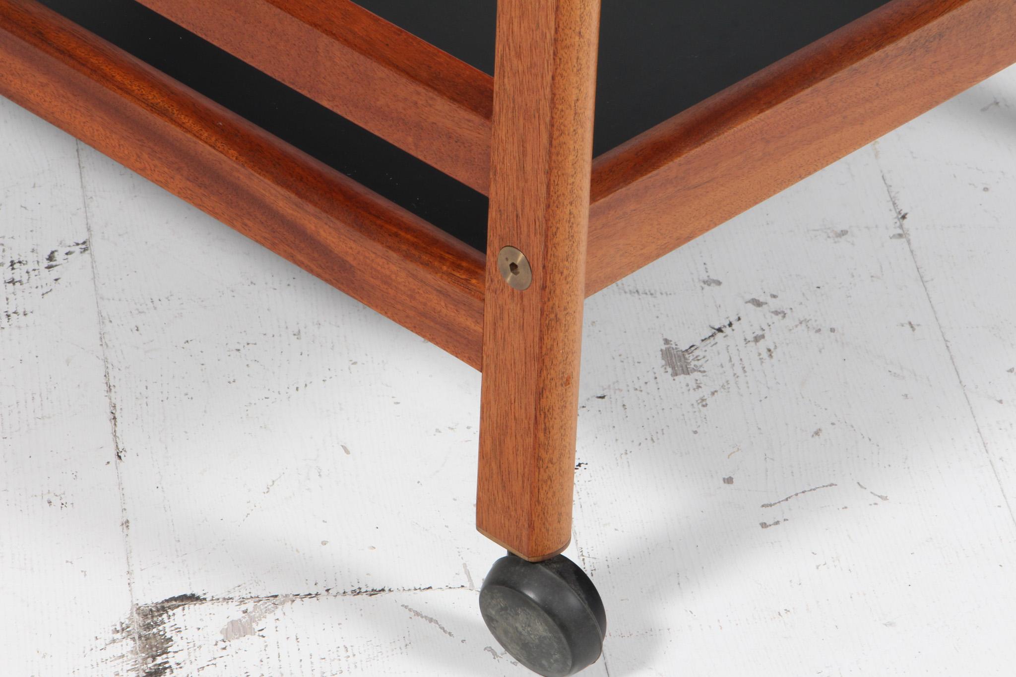 Mahogany Børge Mogensen, Tray Table or Cart For Sale