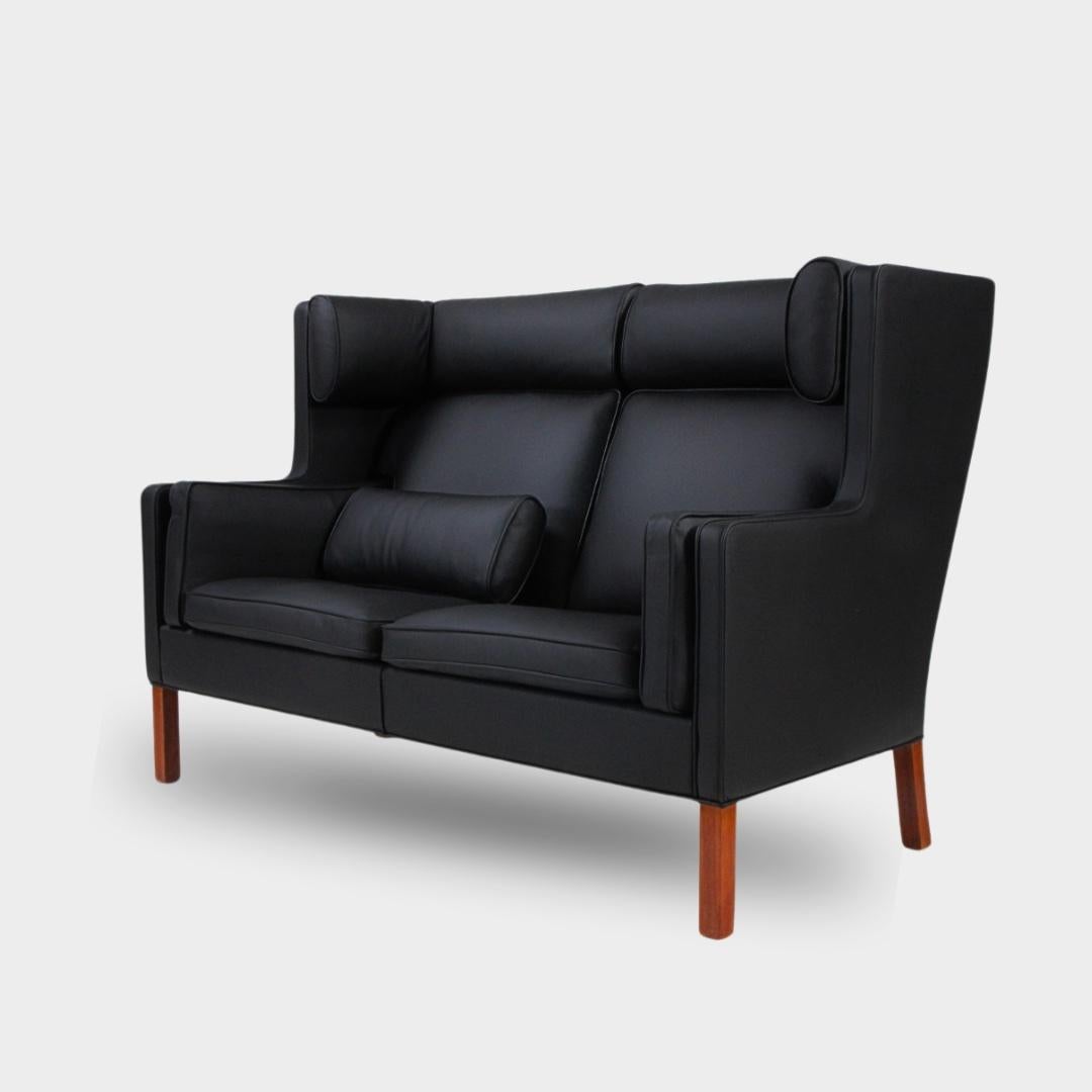 Mid-Century Modern Canapé coupé deux places Børge Mogensen, modèle 2192 en vente