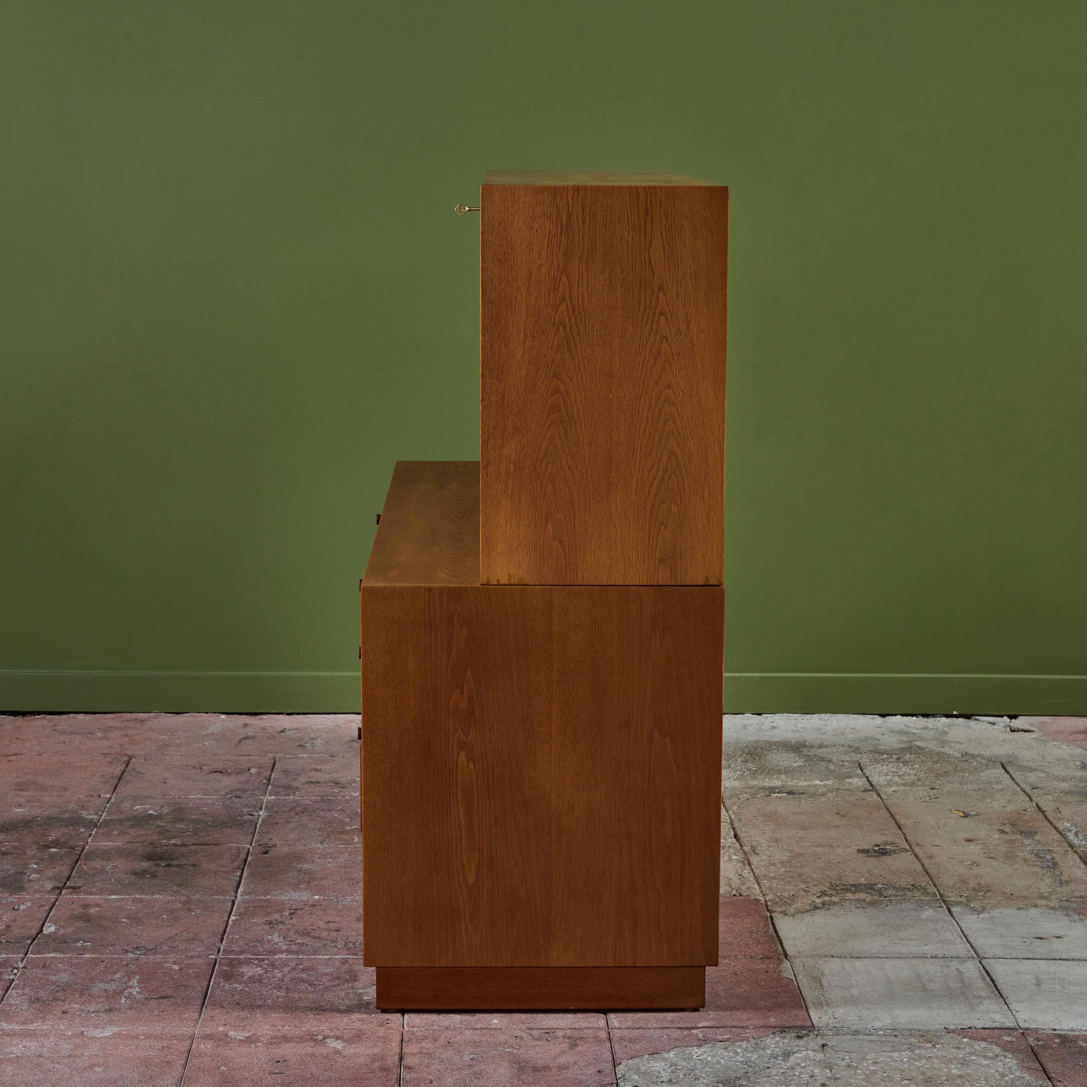 Børge Mogensen Two Piece Cabinet or Secretary for Karl Andersson and Sons 2
