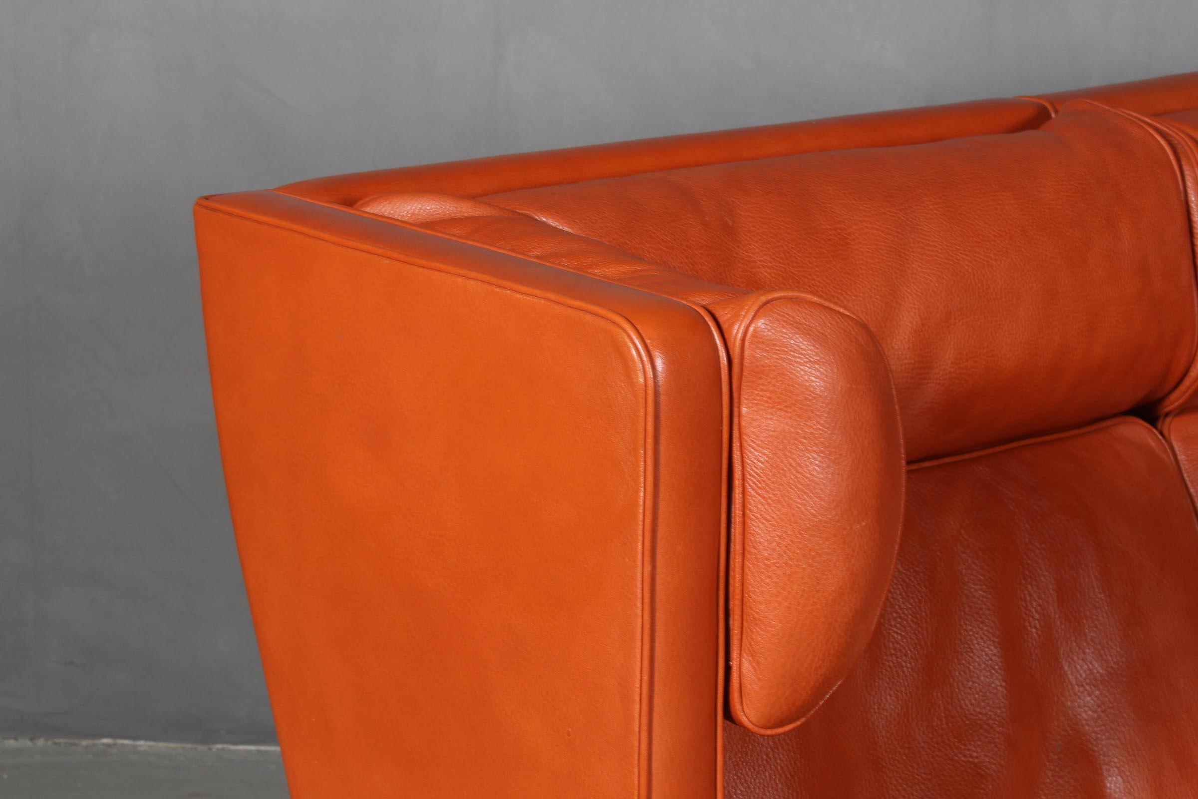 Scandinavian Modern Børge Mogensen Two-Seat Kupé Sofa