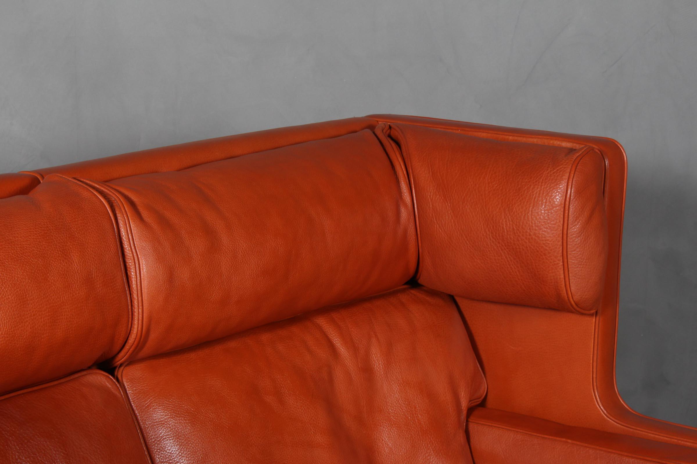 Mid-20th Century Børge Mogensen Two-Seat Kupé Sofa