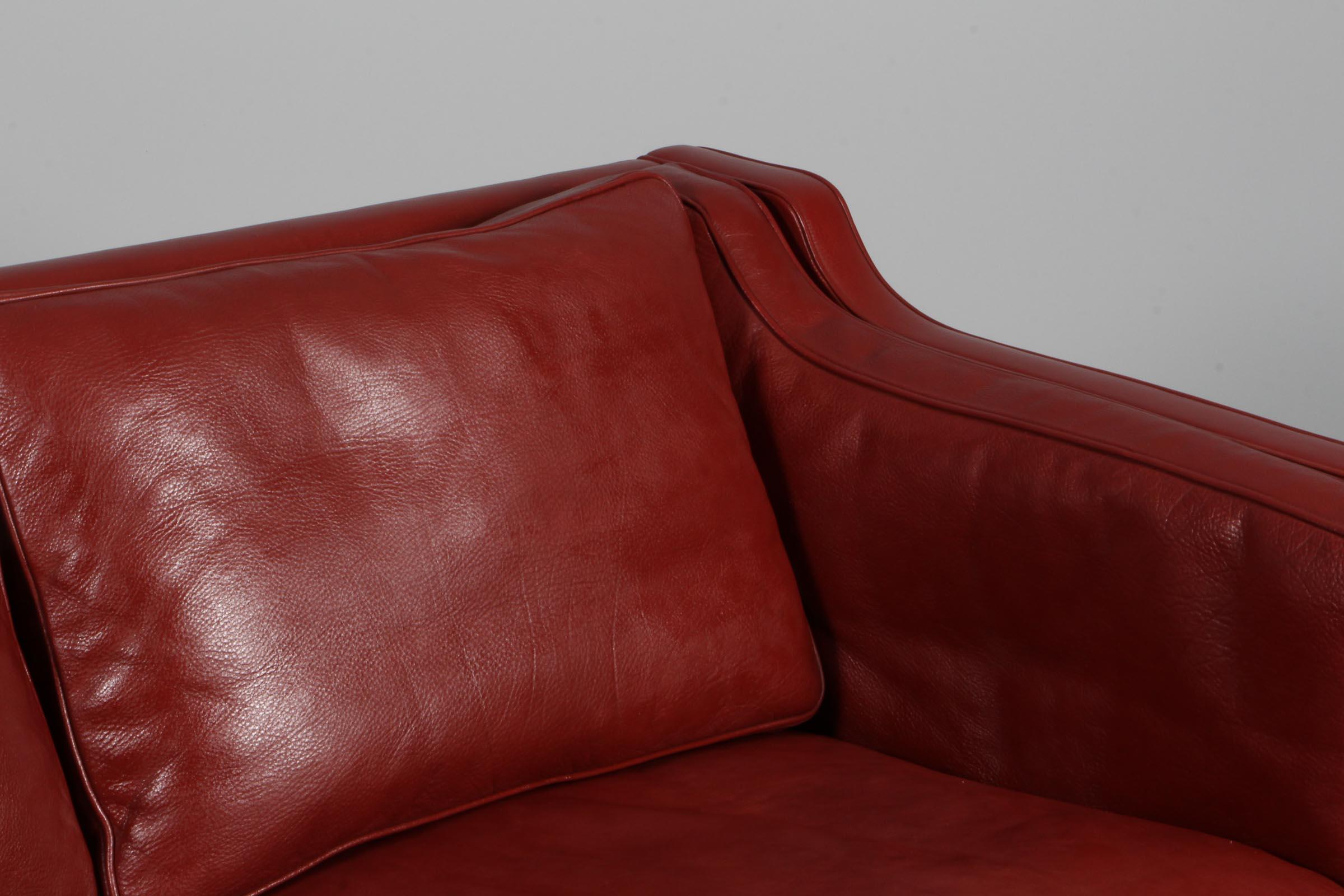 Stained Børge Mogensen Two-Seat Sofa