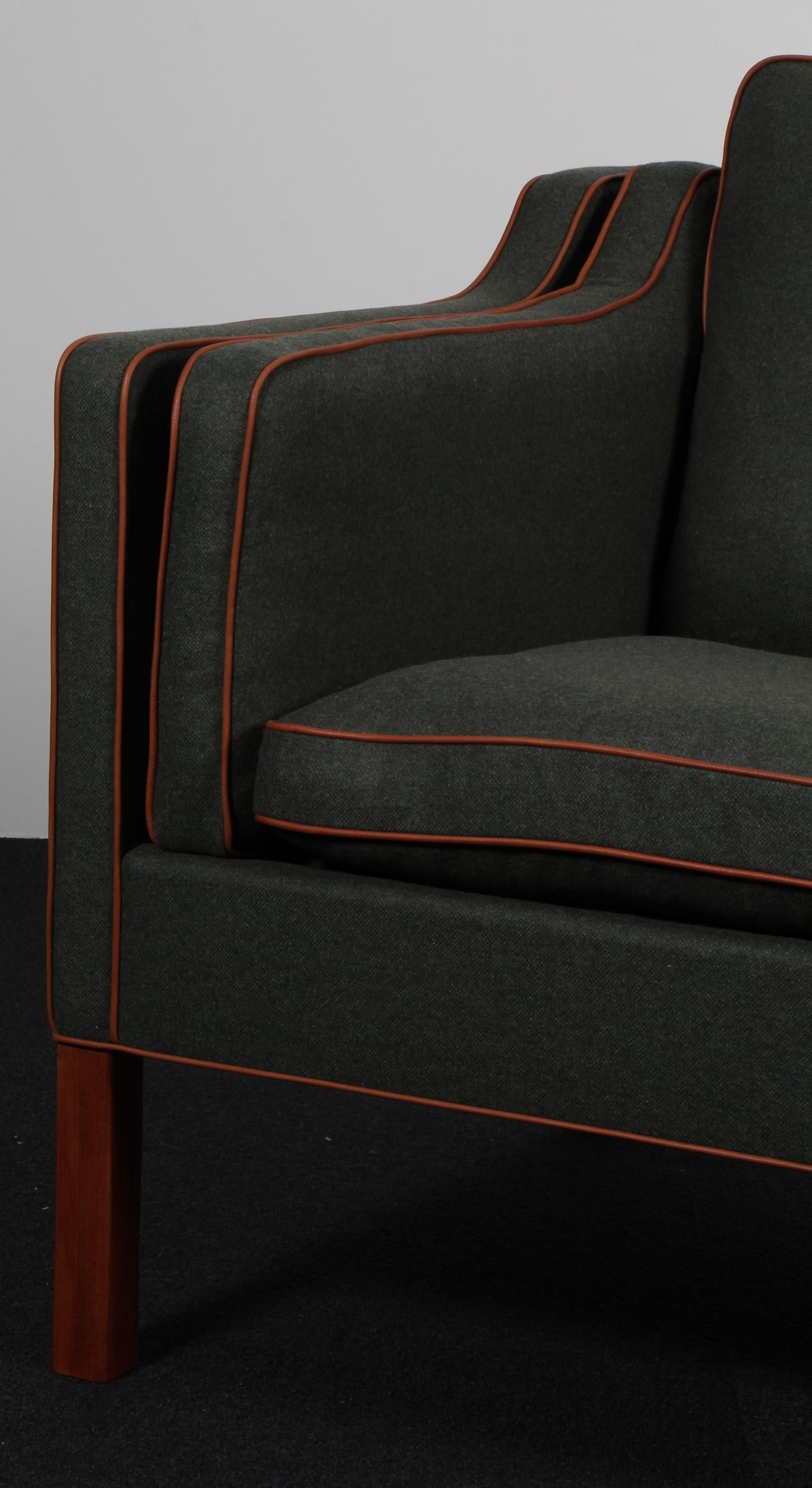 Børge Mogensen Zweisitziges Sofa (Gebeizt) im Angebot