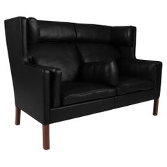 Børge Mogensen Two-Seat Sofa kupe sofa, 2292, new upholstery