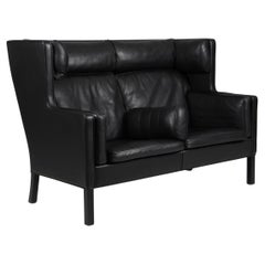 Børge Mogensen Two-Seat Sofa kupe sofa, 2292, original upholstery
