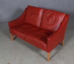 Børge Mogensen Two-Seat Sofa, Model 2208, Original Upholstery