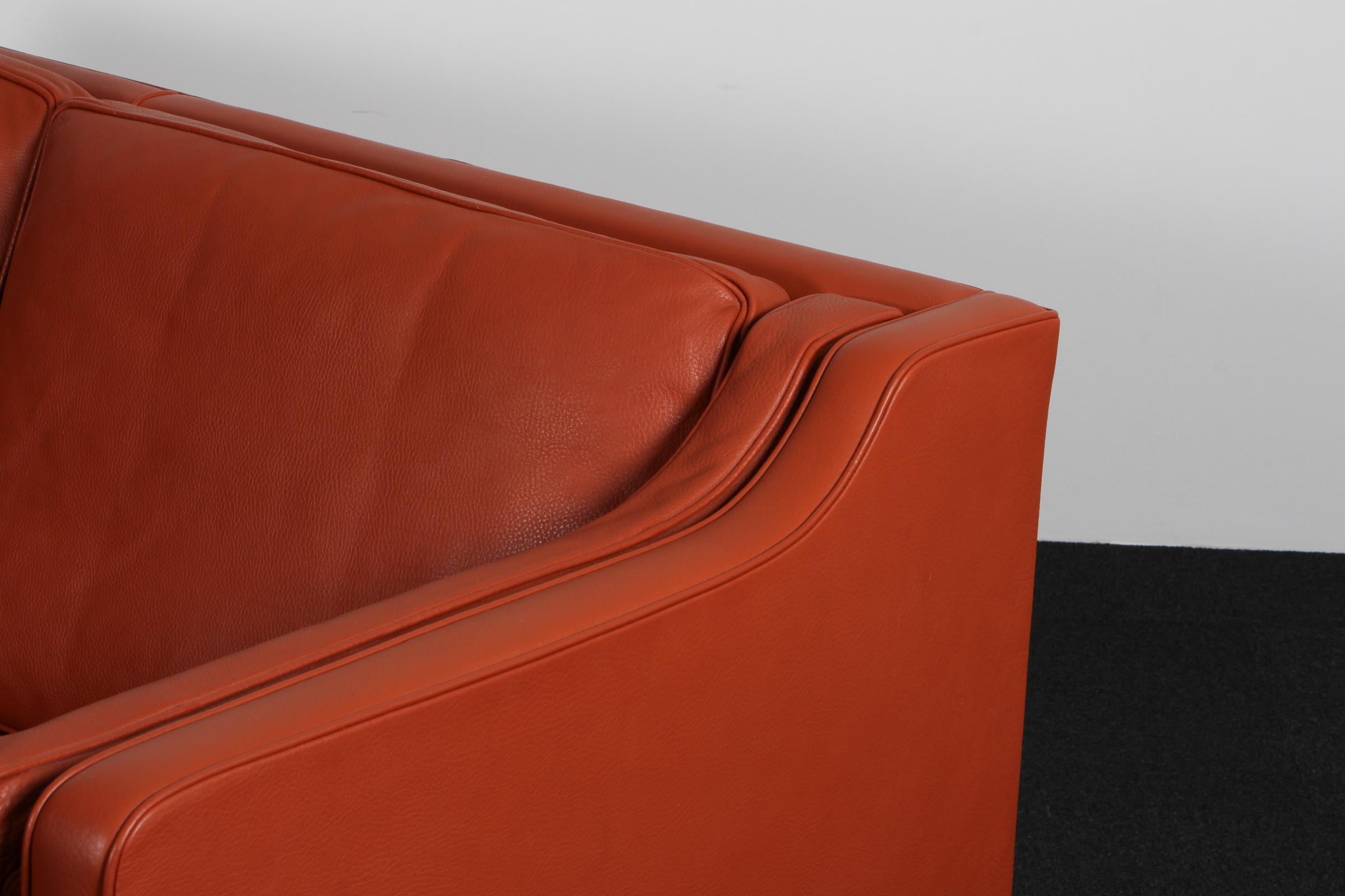 Danois Børge Mogensen Two-Seat Sofa, model 2212 en vente