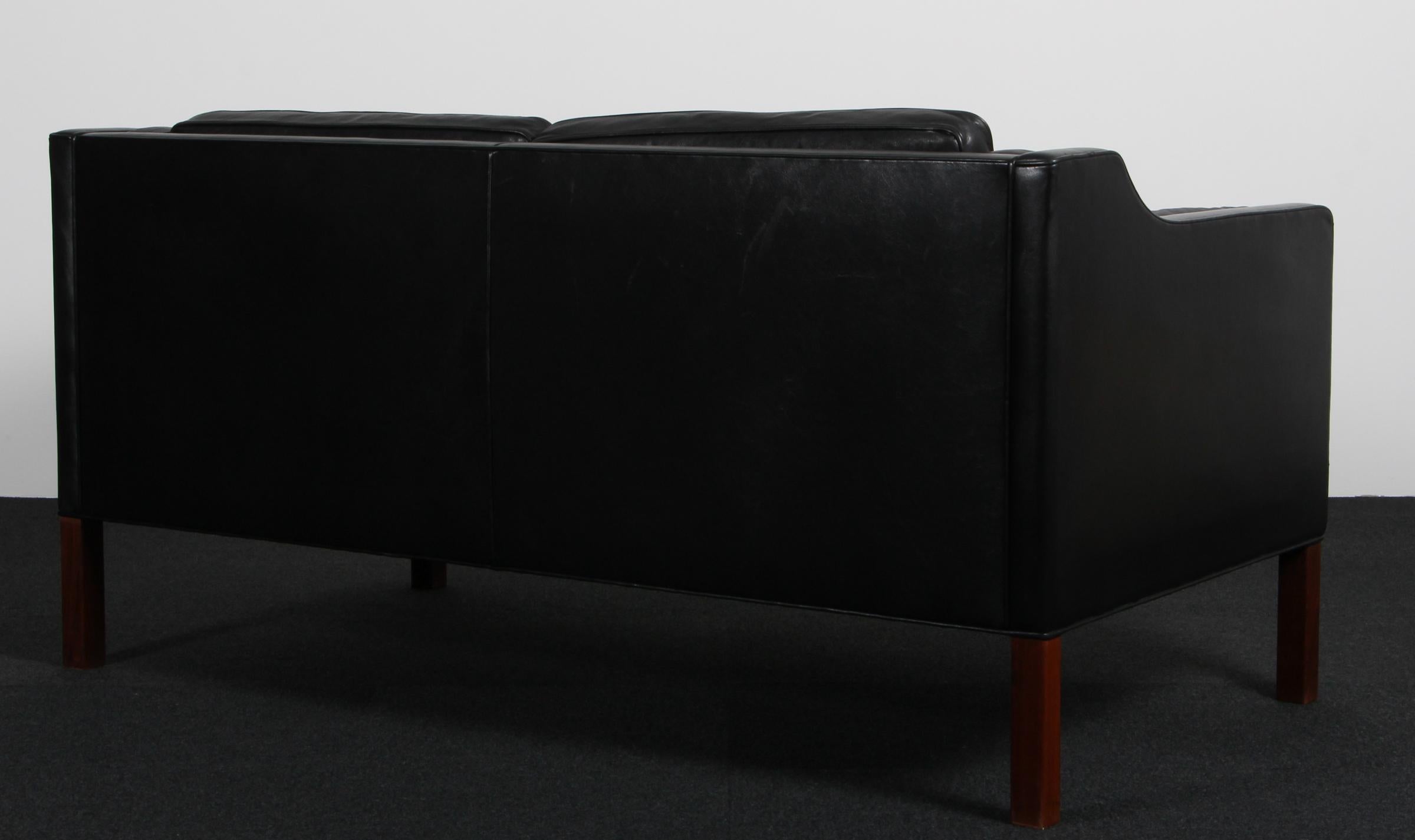 Mid-20th Century Børge Mogensen Two-Seat Sofa, model 2212 For Sale