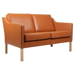 Børge Mogensen Two-Seat Sofa, Model 2322, New Upholstered