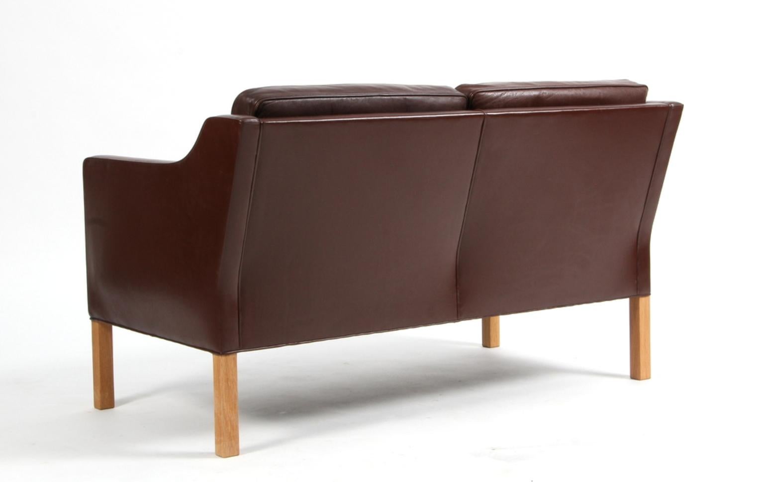 Scandinavian Modern Børge Mogensen Two-Seat Sofa