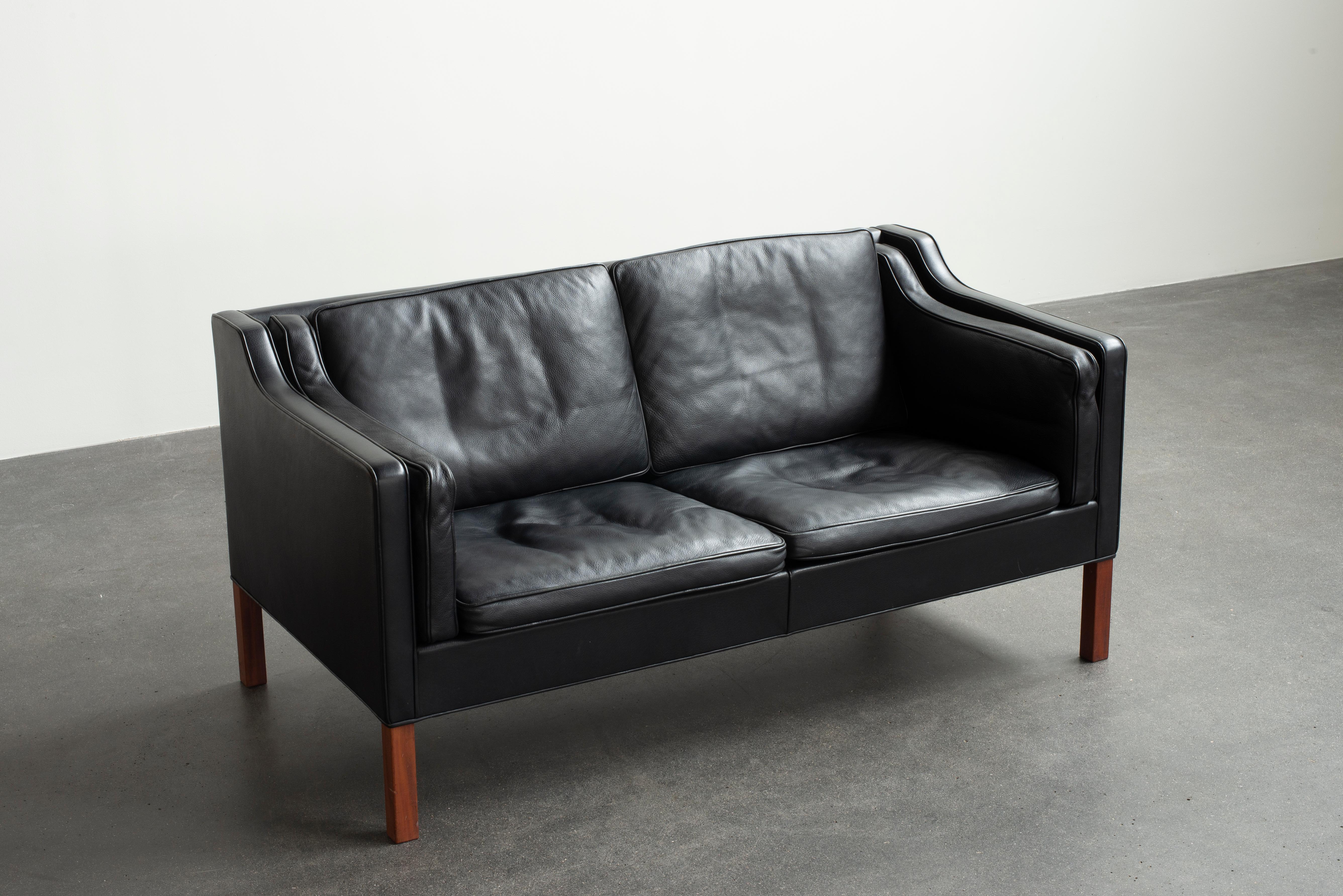 Danish Børge Mogensen Two Seater Sofa for Fredericia Furniture For Sale