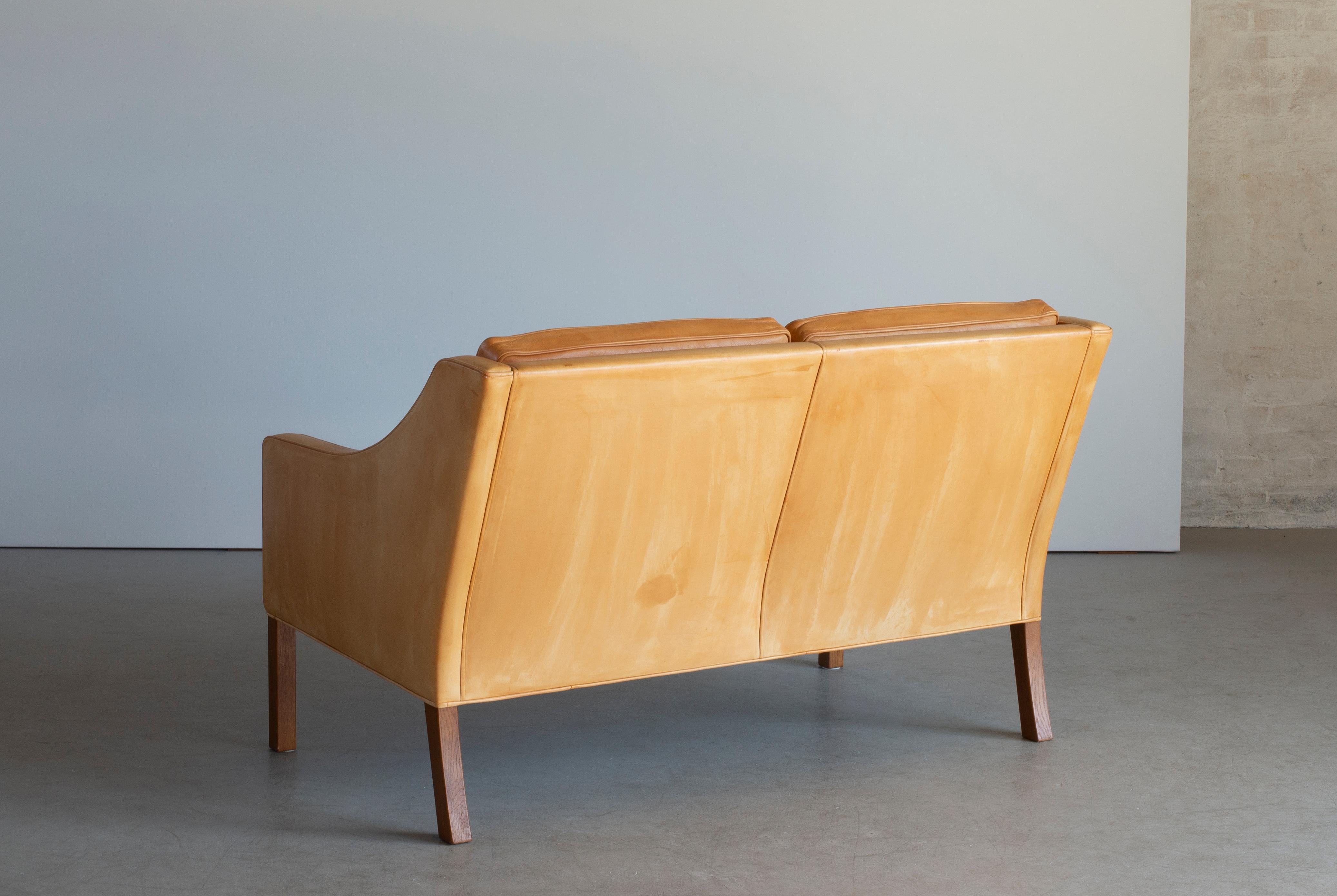 Børge Mogensen Zweisitziges Sofa für Fredericia Furniture im Zustand „Gut“ in Copenhagen, DK
