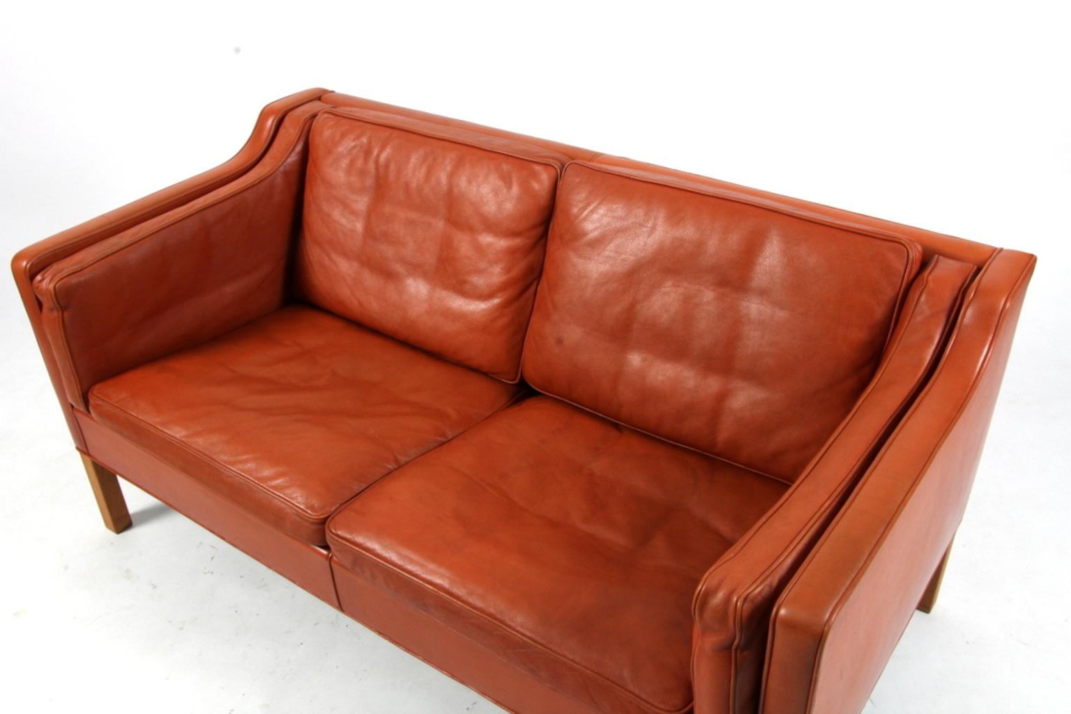 Danish Børge Mogensen Two-Seat Sofa