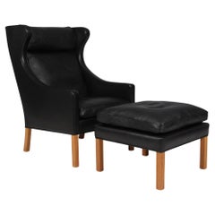 Wood Wingback Chairs
