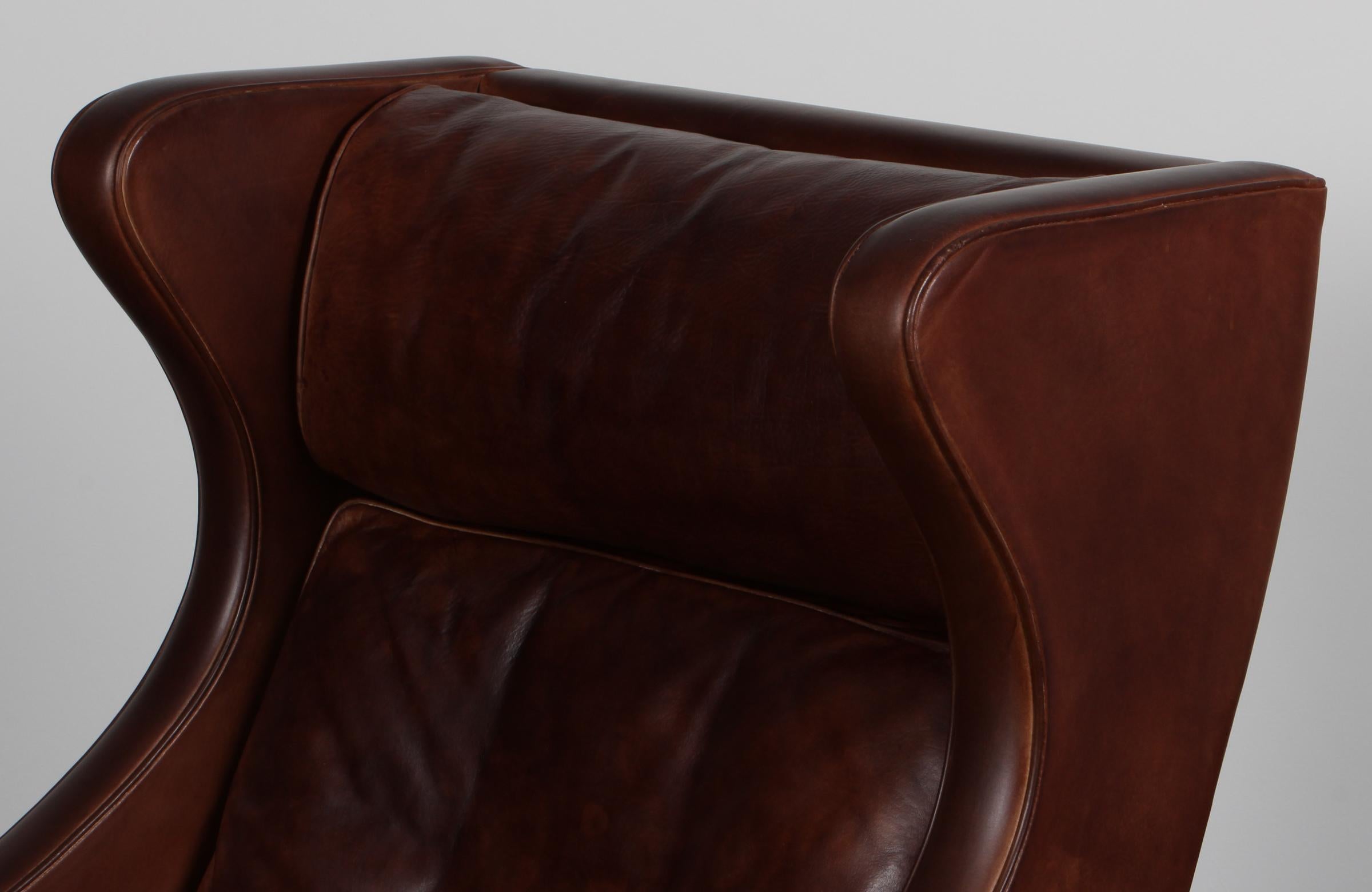 Scandinave moderne Chaise Wingback de Børge Mogensen en vente