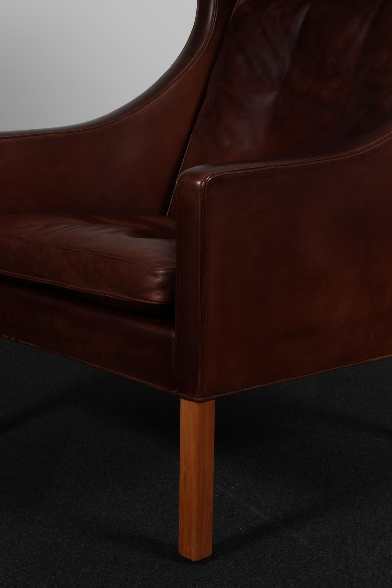 Danois Chaise Wingback de Børge Mogensen en vente
