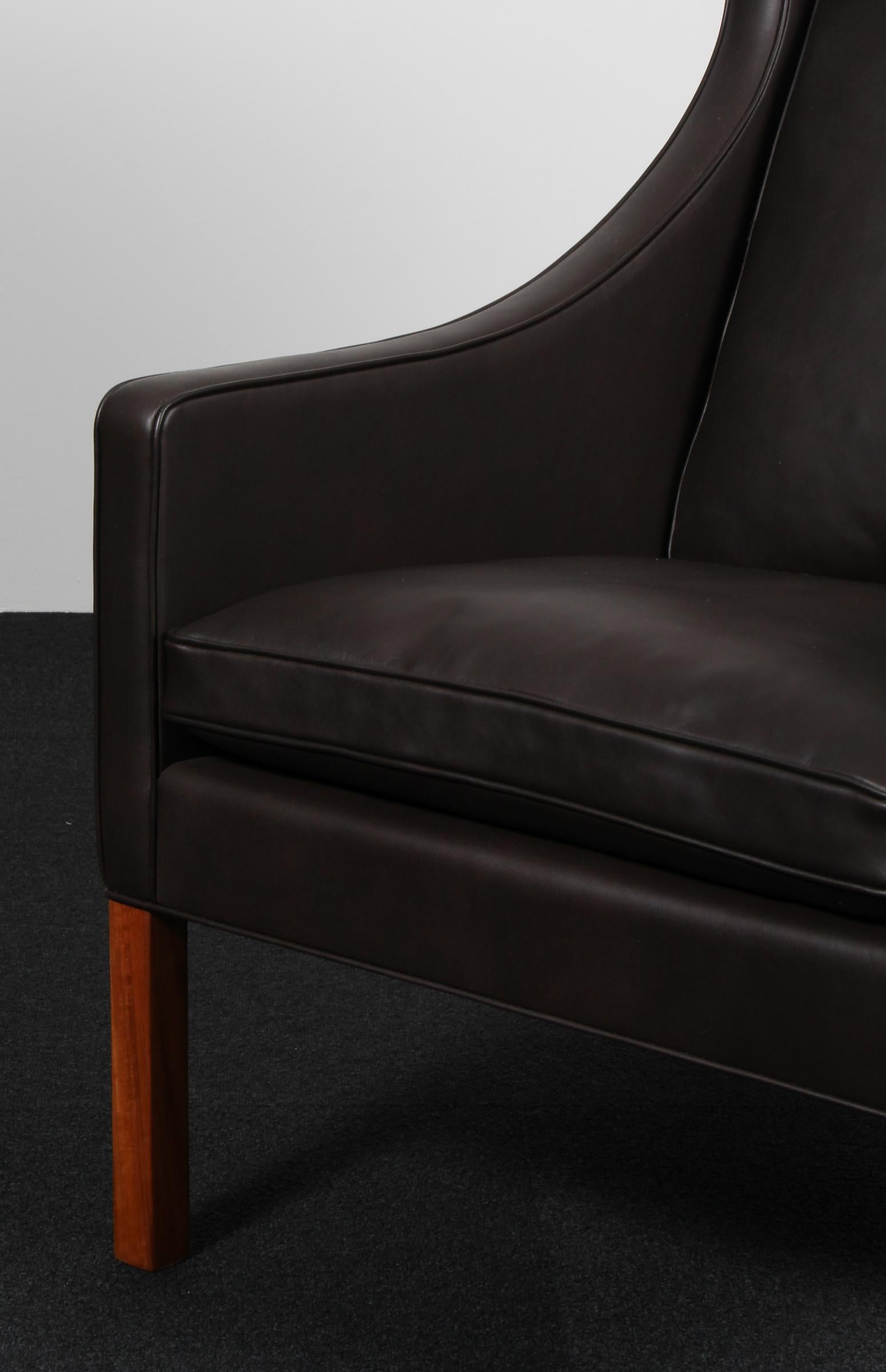 Danese Sedia Wingback Børge Mogensen in vendita