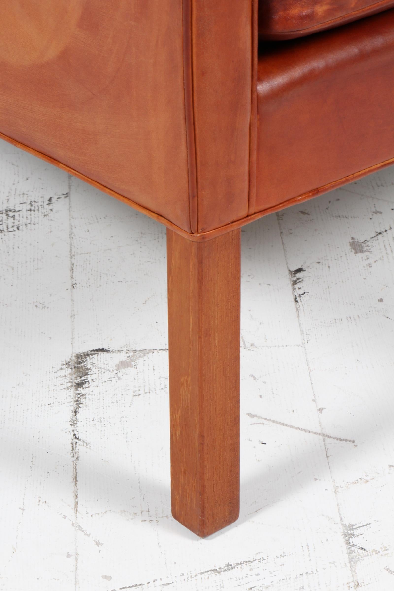 Børge Mogensen Wingback Chair im Zustand „Gut“ im Angebot in Esbjerg, DK