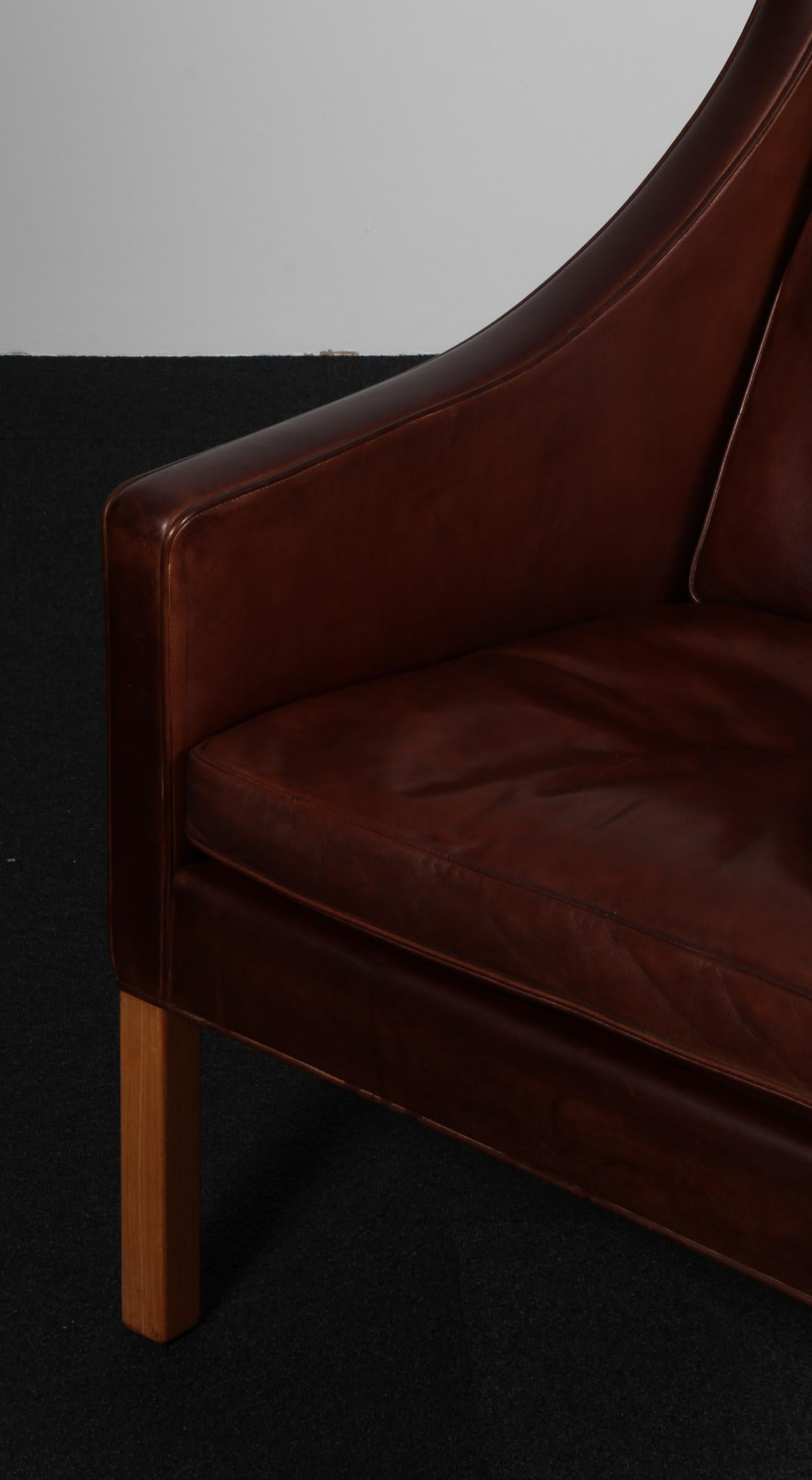 Chaise Wingback de Børge Mogensen Bon état - En vente à Esbjerg, DK
