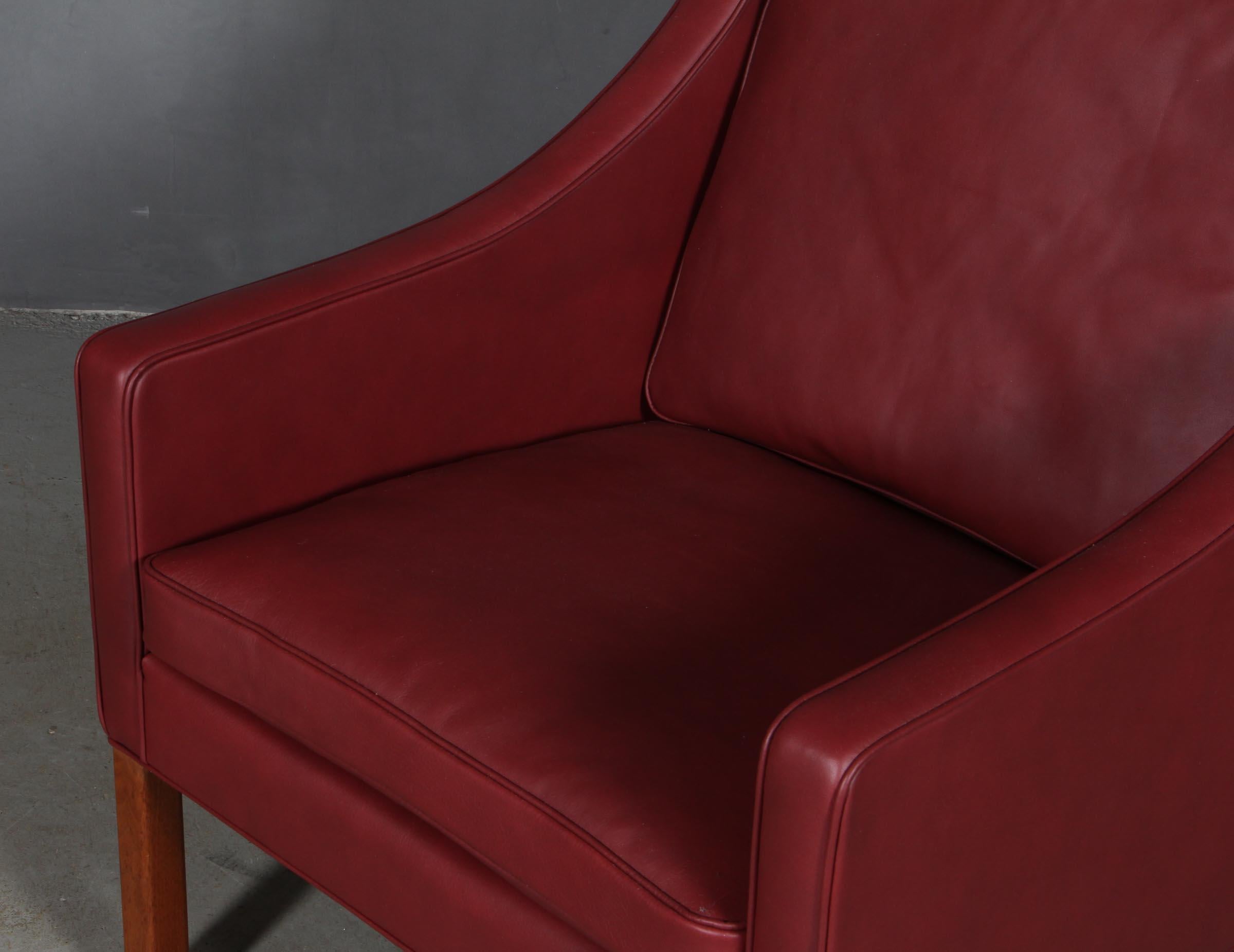 Mid-20th Century Børge Mogensen Wingback Chair For Sale