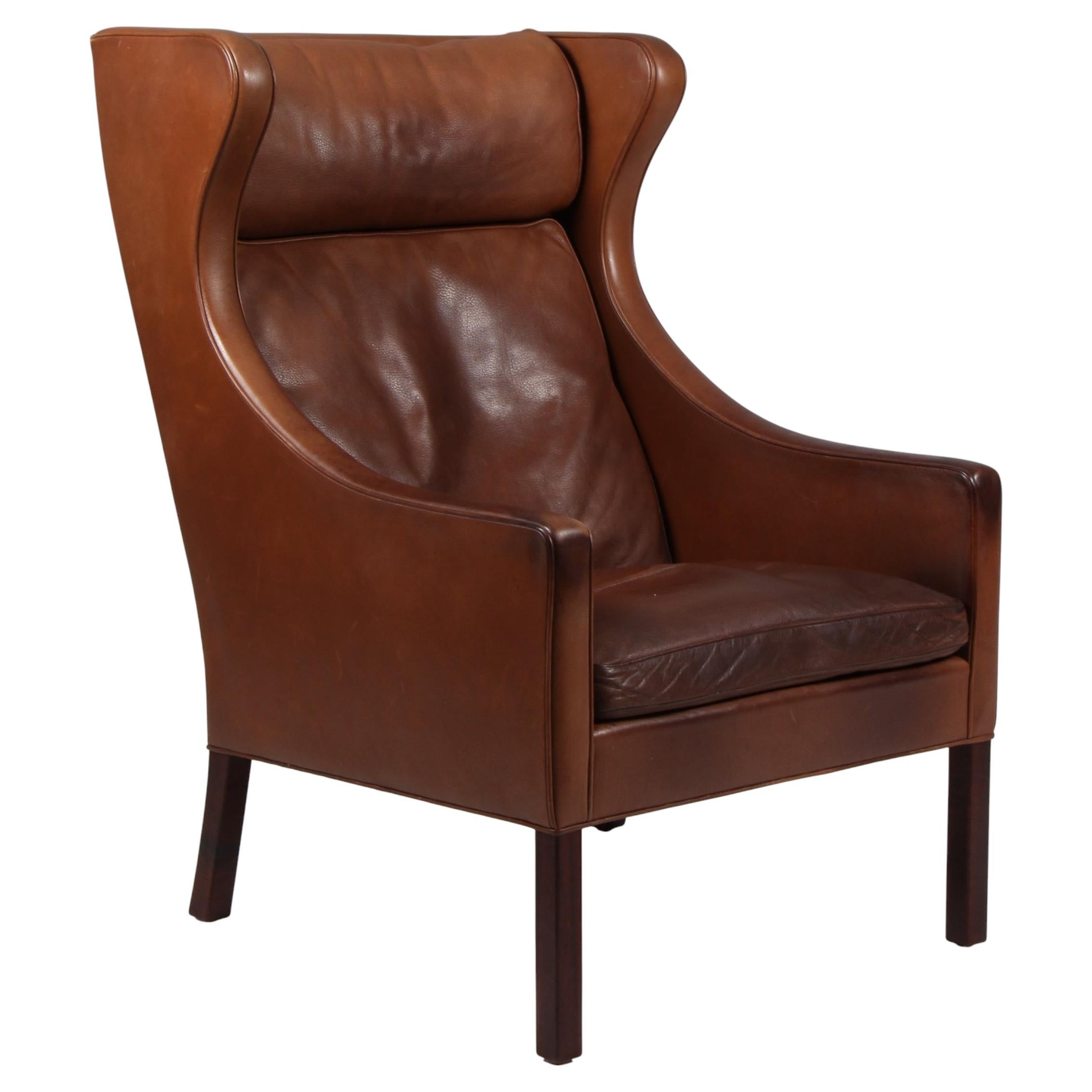 Børge Mogensen Wingback Chair For Sale
