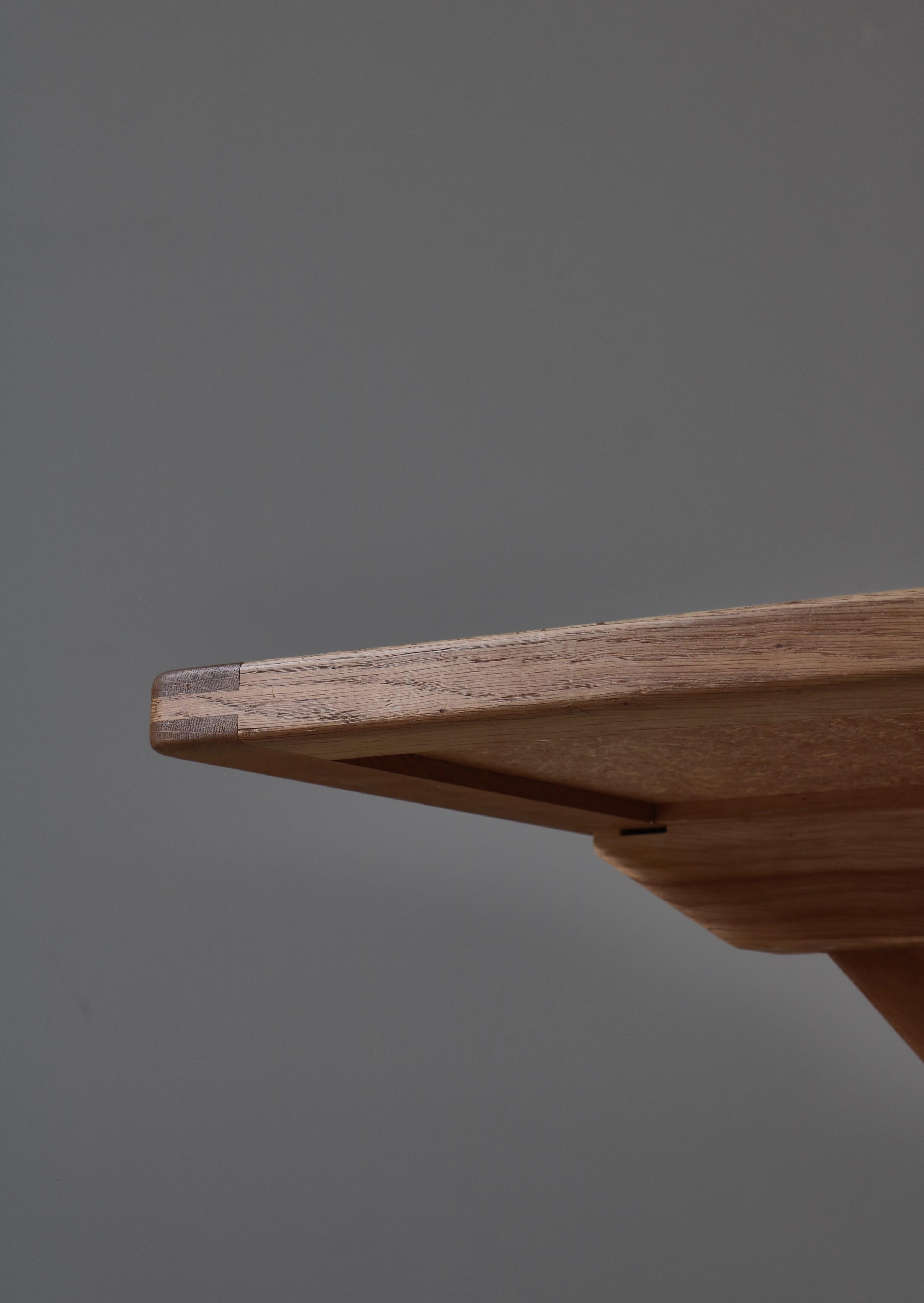 Børge Mogensen Work Desk in Oak & Linoleum by P. Lauritsen, Denmark, 1970s For Sale 10