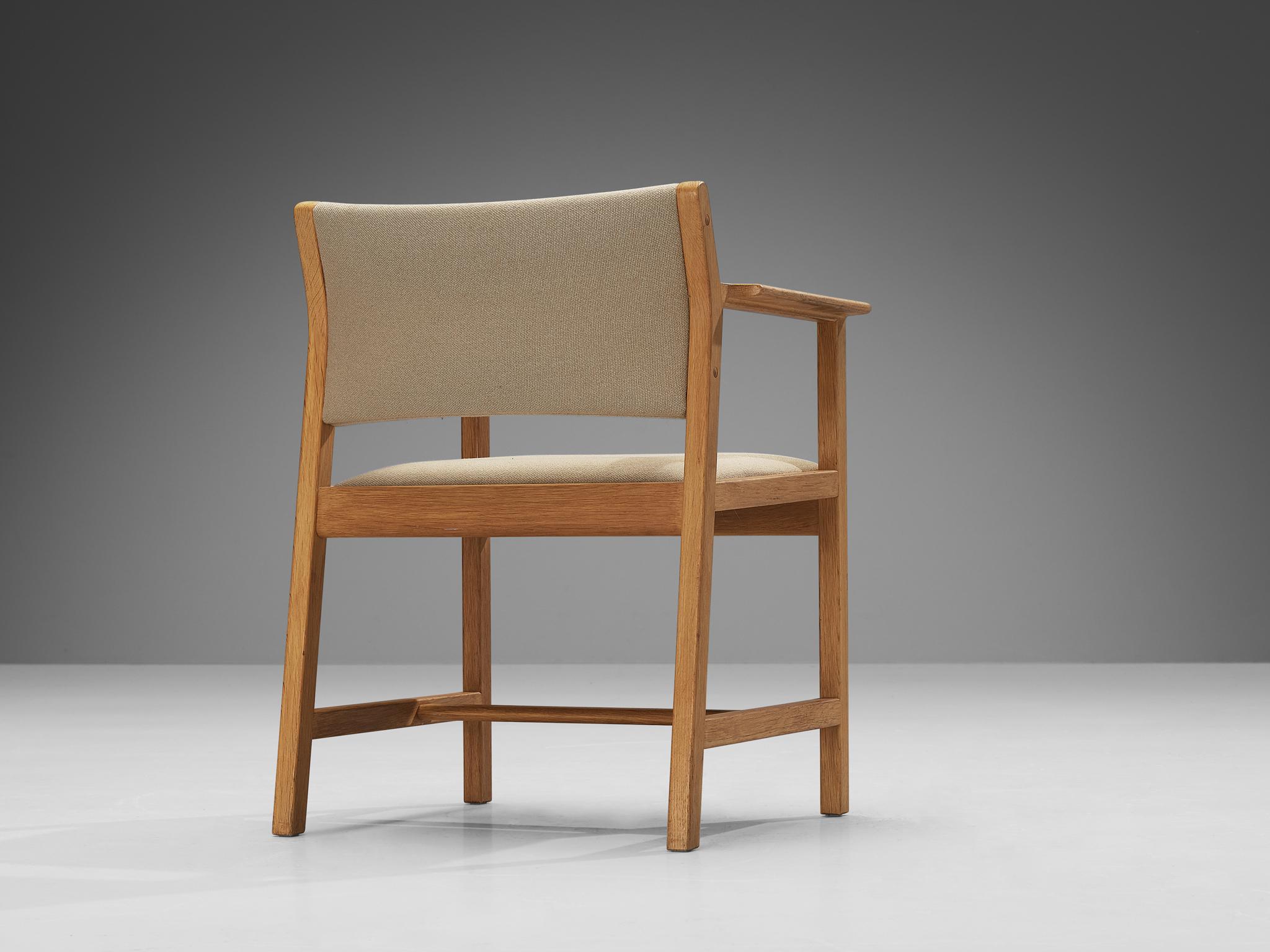 Børge Morgensen for Fredericia Armchairs in Oak  For Sale 3