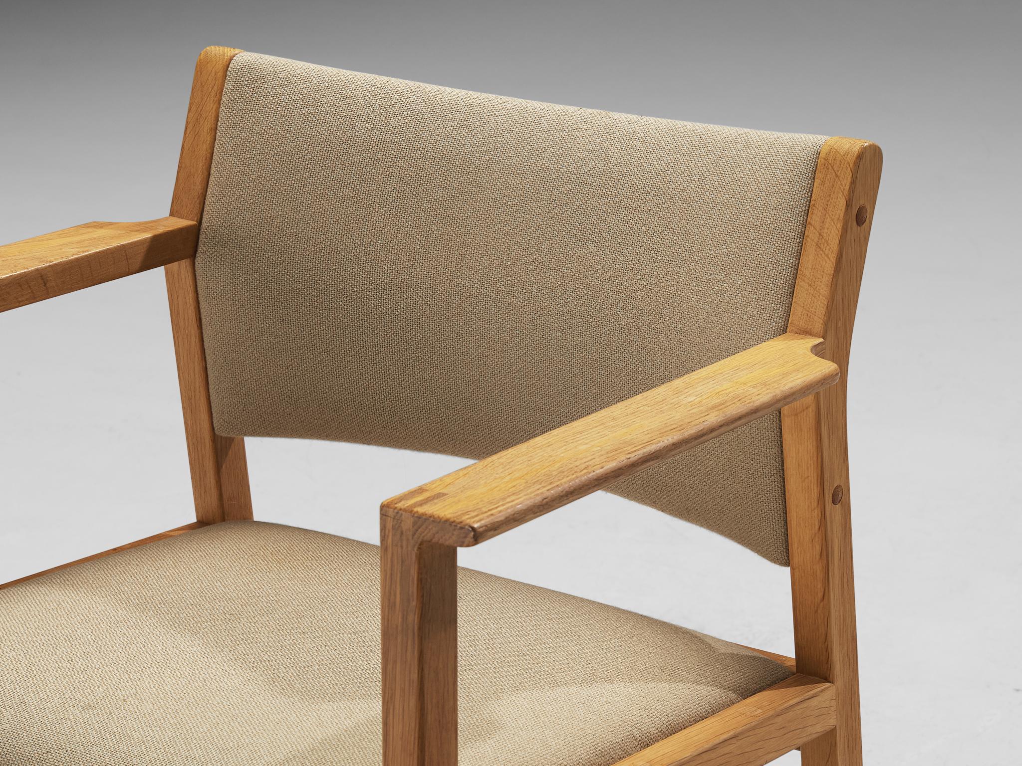 Børge Morgensen for Fredericia Armchairs in Oak  For Sale 2