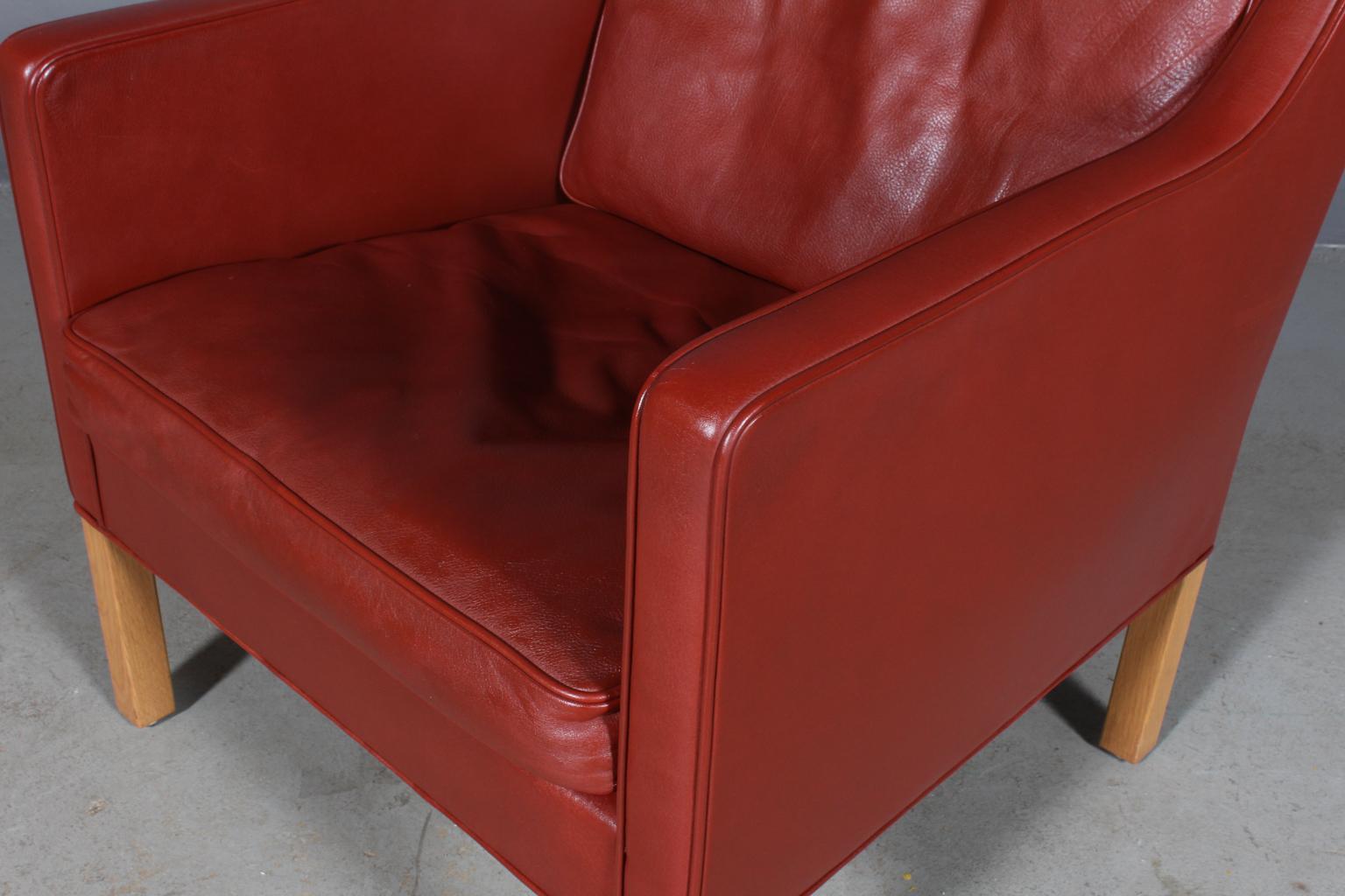 Mid-Century Modern Børge & Peter Mogensen Lounge Chair