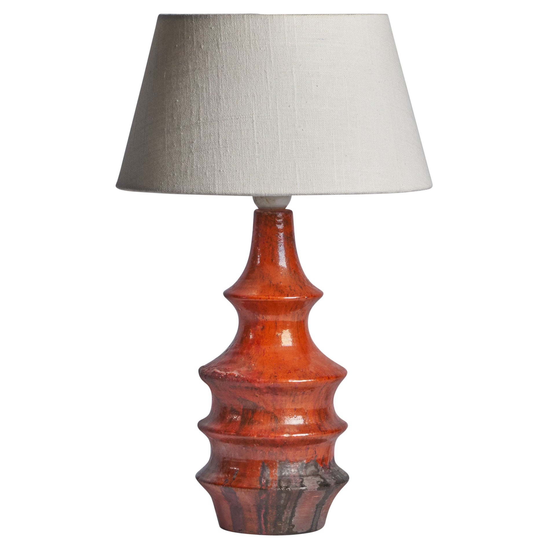 Børge Wernonch, Lampada da tavolo, Gres, Danimarca, anni '40