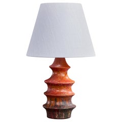 Børge Wernonch, Table Lamp, Stoneware, Denmark, 1940s Børge Wernonch, Table Lamp, Stoneware, Denmark, 1940s