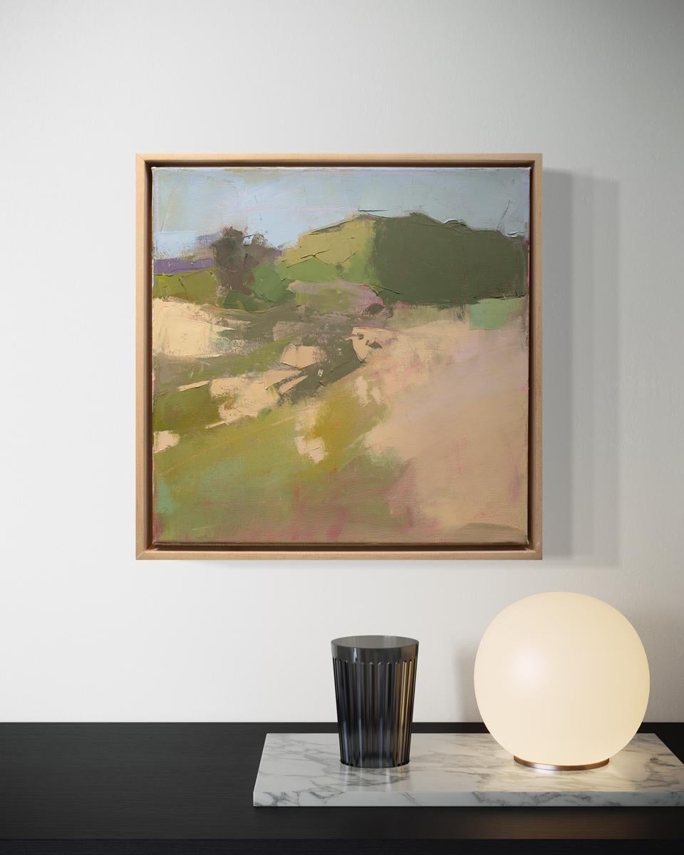 Abstrakte Landschaft, Ölgemälde „Ephemeral“ (Impressionismus), Painting, von Bri Custer