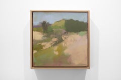 "Pittura ad olio di un paesaggio astratto "Effimero