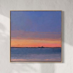 "Fever Dream" Abstracted Landscape Oil Painting