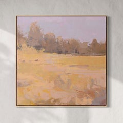 "Misstep" Abstracted Landscape Oil Painting