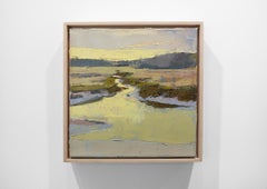 bri.quip "Quip" Abstracted Landscape Oil Painting