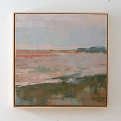 "Reverberate" Abstracted Landscape Oil Painting
