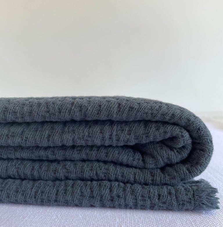 Bria Matelasse French Cotton Throw For Sale at 1stDibs
