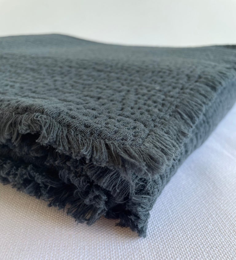 Bria Matelasse French Cotton Throw For Sale at 1stDibs