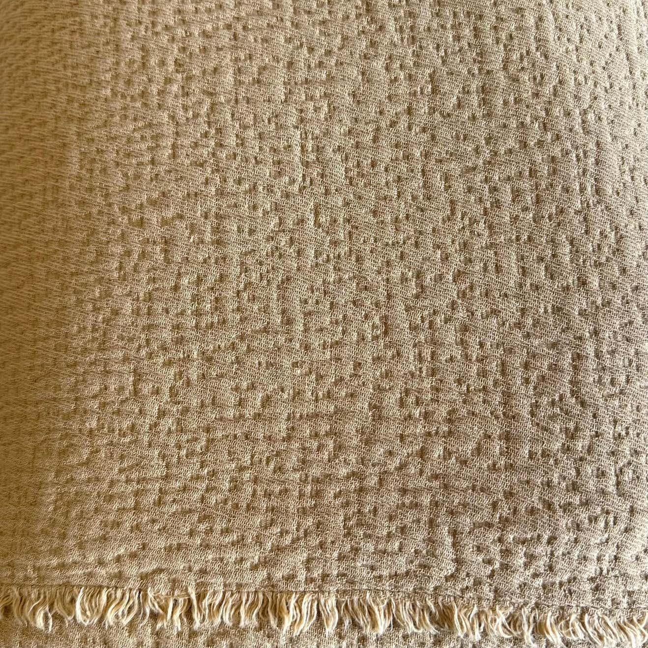 Bria Matelasse French Cotton Throw For Sale 2