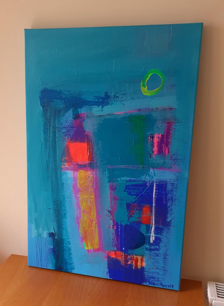 Brian Bartlett Avalon Dusk contemporary bright colourful abstract