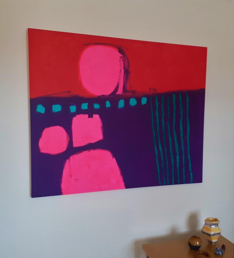 Brian Bartlett Fine And Dandy contemporary abstract neon bright