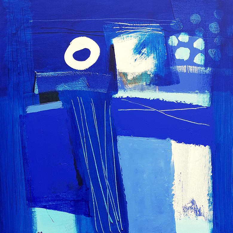 Abstract Painting de Brian Bartlett - La Tempestad