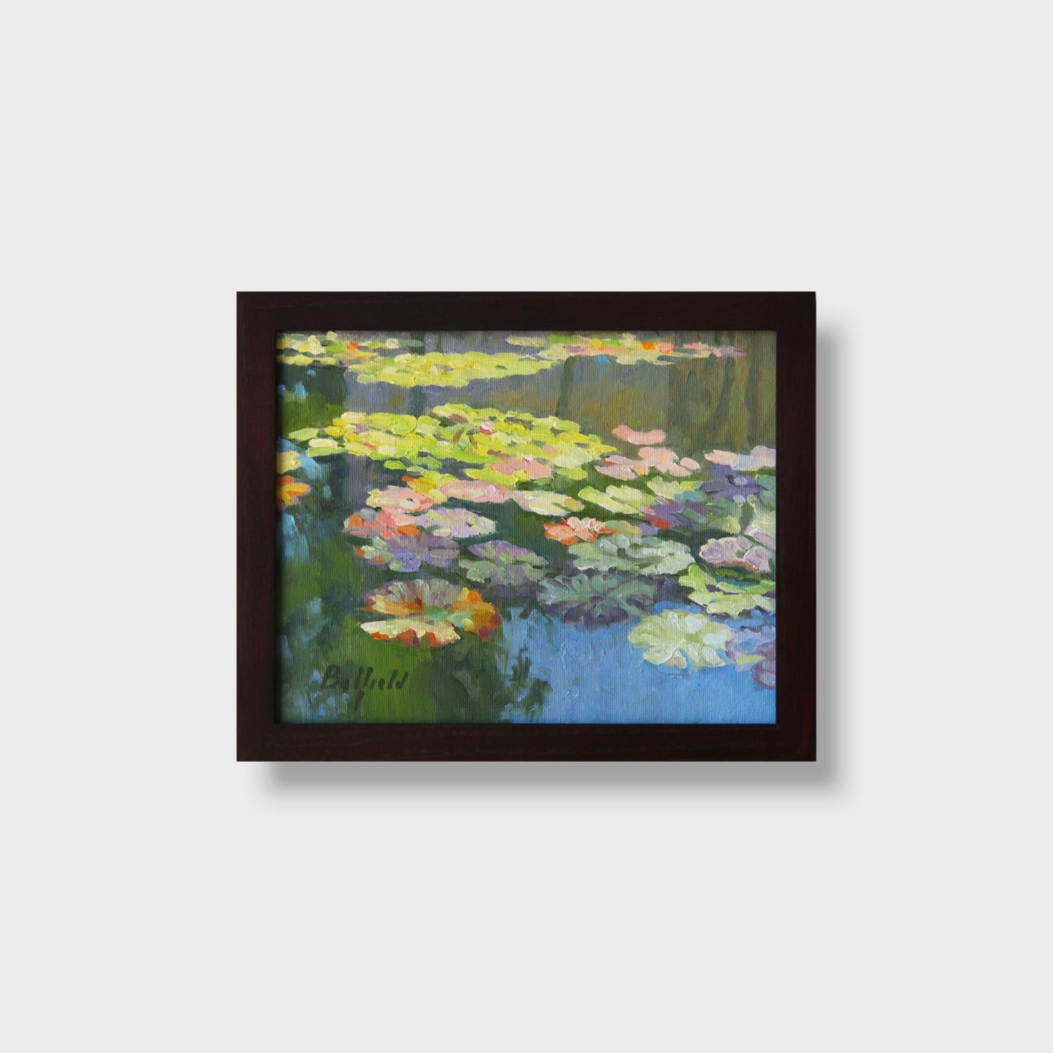 Pintura impresionista de la naturaleza, 