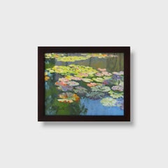 Impressionist Nature Painting, "Quiet Reflection"